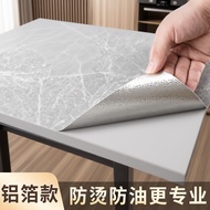 Tabletop stickers, waterproof, oil-proof, anti-scald, self-adhesive wallpaper, dining table, marble 