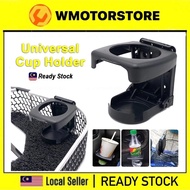 Universal Car Motorcycle Cup Holder Drink Bottle Tin Key Raga Bakul botol PVC Plastic Water Motor bakul letak air tin