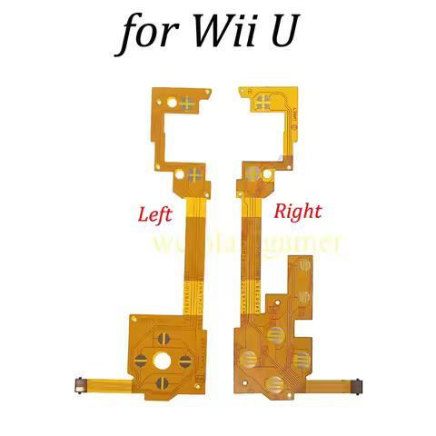 1/5/10/20PCS & Pair Left Right Button Conductive Film Ribbon Flex Cable Repair for Nintendo Wii U PA