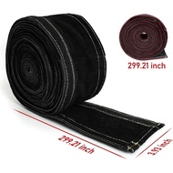 YESWELDER TIG Welding Torch Cable Cover Flame Resistant Leather Black Cover 7.6 Meters(25 Feet Lengt