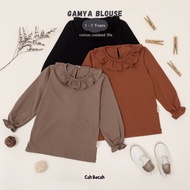 Cah Bocah Gamya Blouse Top for Girls Girls Blouse Kids Blouse Long Sleeve Blouse