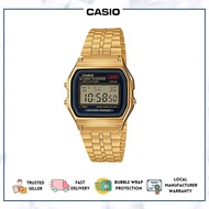 นาฬิกา รุ่น Casio Digital นาฬิกาข้อมือเด็ก ผู้หญิง ผู้ชาย นาฬิกาแฟชั่น รุ่น A158WA ของแท้ 100% ประกันศูนย์ Casio 1 ปี จากร้าน