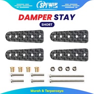 Short Damper Stay Tamiya Carbon REP 15431