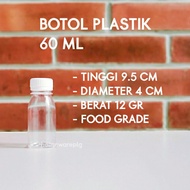 60 ml Jelly Bottle - 60 ml Plastic Bottle - 60 ml Zam Zam Bottle