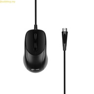 Doublebuy Mouse Wire Mouse Optical Wire Mouse 800DPI Home Office Mouse Laptop Ergonomic Gaming Mouse