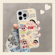 Cute Shinchan Case For Vivo Y17 Y12 Y12S Y30 Y7S Y50 Y100 S10 S10E V23E V23 V25 V27 V29 X60 X70 X80 