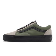 Vans Casual Shoes Old Skool 36 Men's Suede Retro Time Brown Dark Green Stitching [ACS] Vn000cql3