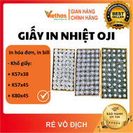 Thùng 100 cuộn giấy in Bill K57 K80 Giấy in hóa đơn nhiệt K57x38 K57x45 K80x45