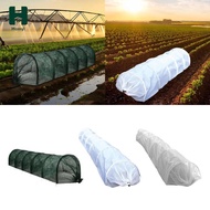 [Homyl] Garden Tunnel Shade Net Cover Tunnel Plant Row Plant Covers Heavy Duty Easy Use Portable Yar