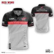 Red Wing Shoes Sublimation T-Shirt / Baju Jersey T-Shirt