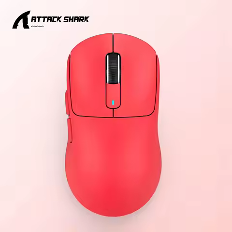 Attack Shark X3 PAW3395 26KDPI Wireless Mouse Lightweight Tri-Mode Connection Macro Gaming Mouse for