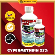 Cyperlex 25EW (Cypermethrin 25%) bunuh 39 jenis serangga perosak