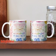 Between the Pages Quotes Book Cup Mug