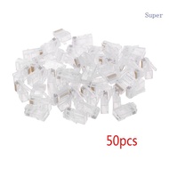 Super Connector Cat6a Cat7 RJ45 plug 10P10C  Crimp Connectors