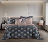 Bộ ga kèm Vỏ chăn Akemi Tencel Modal Ardent gồm 6 món (Super King / King / Queen)