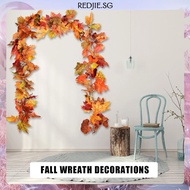 [Redjie.sg] Fall Leave Hanging Garland Garland Plants Foliage String Vine Leaves Decoration Thanksgi