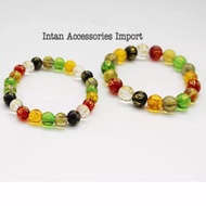 Buddha Mantra Stone Bracelet Lucky Bracelet