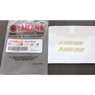YAMAHA Emblem 155 Nmax Silver White YamahaOriginal Genuine parts BV4-F173E-10