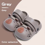HOBIBEAR Dép trẻ em mùa hè mới cậu bé Giày đi biển bé gái dép dễ thương capybara in Dép xăng đan EVA