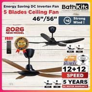 DEKA Z SERIES 56" 46" Ceiling Fan with Remote Control