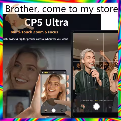 SHIMBOL CP5 Ultra Selfie Monitor - Rear Camera Display for Vlog, Live Stream, TikTok, iPhone & Andro