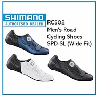 Shimano RC502 Men's Road Cycling Shoes SPD-SL (Wide Fit)