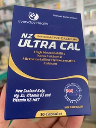 Viên uống canxi hữu cơ NZ ULTRA CAL Hộp 30 viên giúp bổ sung canxi giúp xương chắc khỏe