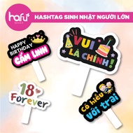 [HASHTAG] HAFU HOUSE BIRTHDAY handheld photo board [51-100]