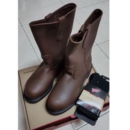 [Buy 1 Free 1] Red Wing Safety Boot Red Wing Pecos Saiz 8 percuma stokin Red Wing