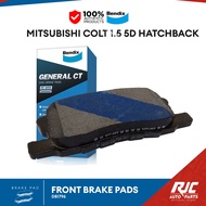 BENDIX BRAKE PAD MITSUBISHI COLT 1.5 5D HATCHBACK FRONT DB1796 1set