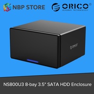 Orico NS800U3 8‐bay 3.5" SATA HDD Enclosure