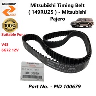 Mitsubishi Timing Belt ( 149RU25 ) - Mitsubishi Pajero 6G72 12V ( MD100679 )