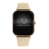 JAM TANGAN CHRIST VERRA CV BEYOND 0235 CRM CHRIST VERRA BEYOND - CREAM RESIN - CHRIST VERRA ORIGINAL