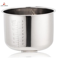 Stainless Steel Rice Cooker Inner Pot 5L,with Scale for Rice Pot Rice Cooker Rice Cooker Inner Pot R