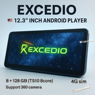 12.3”inch 360cam TS10S 🇲🇾 excedio 8core prossor 8G ram+128GB / 4G ram + 64gb performance spec car an