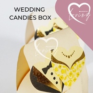 Wedding Candy Box Doorgift  Kotak Doorgift Telur Cenderahati 喜糖盒子 Candies Box Kotak Gula Gula