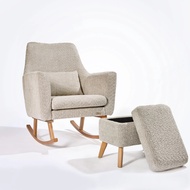 Tutti Bambini Oscar luxe Rocking Chair & Footstool รุ่นใหม่ ! เก้าอี้โยกให้นม เก้าอี้โยกคุณแม่ ลดอาก