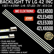 BACKLIGHT TV LED LG 42 INC 42LE4500 42LE5400 42LE5300 42LX6500 42LE