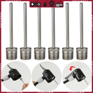 STA 3 6pcs Balls Pumps Inflation Needle Stainless Steel Air Pumps Needle for Blowing Up Football Bas