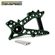 สวิงอาร์มแต่ง Semspeed ใส่ปั้มเดิมได้เลย สีทูโทน aluminuim cnc (6061 T6 ) Honda PCX160