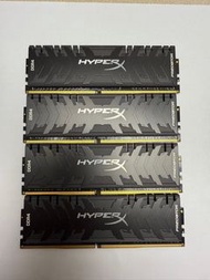 HyperX Predator DDR4 記憶體 16G x4  total 64G