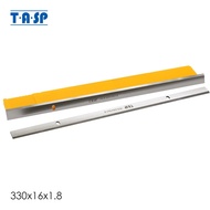 TASP 330Mm HCS Thickness Wood Planer Blade 330X16X1.8 Mm For 13 "Thickness Planer