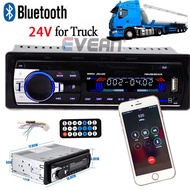 24V 12Pin 1DIN Car MP3 Player FM Radio Car Radio Bluetooth Stereo Player FM /USB/SD/AUX-IN/FM