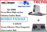 TECNO HOOD AND HOB FOR BUNDLE PACKAGE ( KA 9980 &amp; T 22TGSV ) / FREE EXPRESS DELIVERY