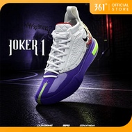 【New color】361 Degrees Joker 1 Men  Durable Slip-resistant Cushioned Basketball Shoes 572511103 6725
