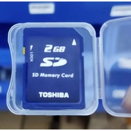 2gb Memory Card SD Card Standard Safe Number C4 Grade SD-M02G with Case