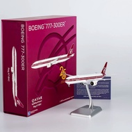 NG Collector's Edition 73009 1: 400 Katar Air B777-300ER A7-BAC Retro Painted