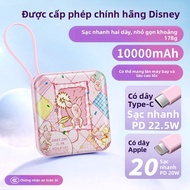 SUPER MOUSE | Pin Dự Phòng Disney 10000mAh Có Dây Sạc Nhanh Siêu Tốc 22.5W Chứng Nhận 3C