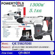 Q9-0835 QET0835DH Q9 Qnine ELECTRIC DEMOLITION HAMMER 1300W QET 0835DH