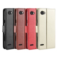 Lg Q6 Mobile Phone Leather Case LG Q6 ALPHA Flip Phone Case Q6plus Wallet Card Protective Case SHS